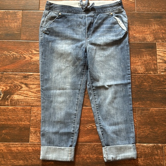 Wit & Wisdom Ab solution Leisure Pull on Roll Cuff Jeans - Picture 3 of 6